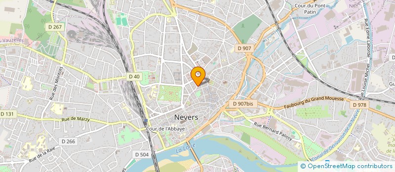 localisation de l'entreprise MONSIEUR ERICK BALLERAT à NEVERS
