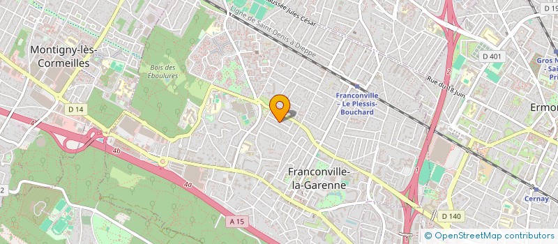 localisation de l'entreprise MONSIEUR ERICK BARROS DO CARMO  FRANCONVILLE LA GARENNE