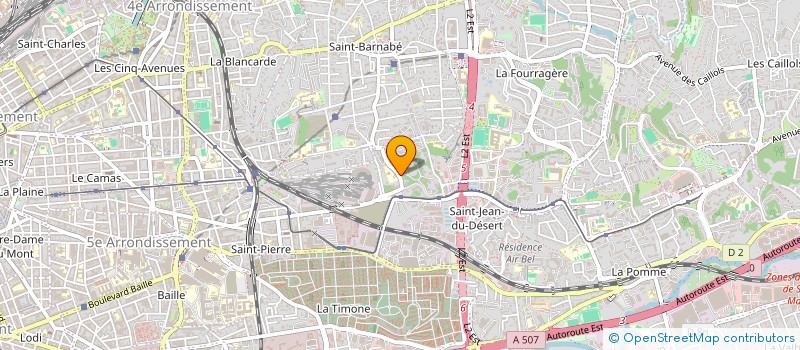 localisation de l'entreprise MONSIEUR ERICK BEAUCHESNE  MARSEILLE