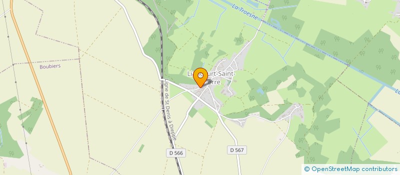 localisation de l'entreprise MONSIEUR ERICK BOCKELANDT  GAMACHES