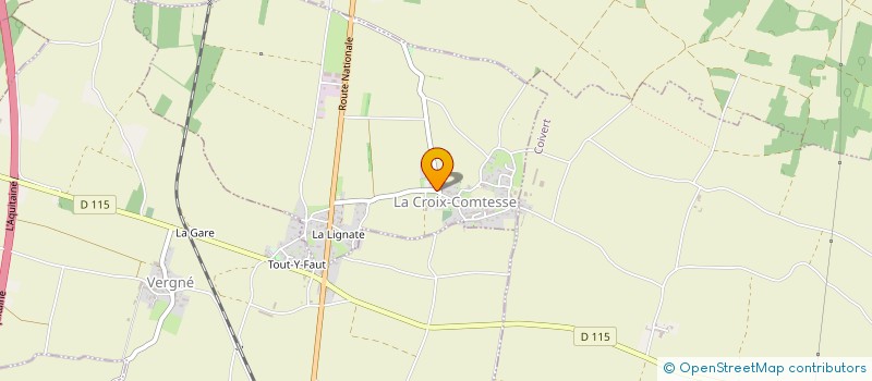 localisation de l'entreprise MONSIEUR ERICK BOUCKNOOGHE  VERGNE