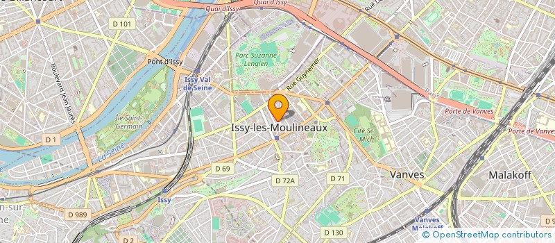 localisation de l'entreprise MONSIEUR ERICK CANALES MARTINEZ à ISSY-LES-MOULINEAUX