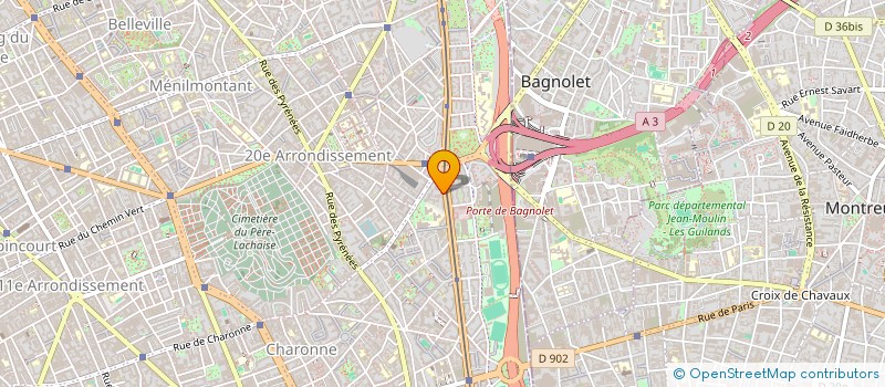 localisation de l'entreprise MONSIEUR ERICK CHACON HINCAPIE  PARIS