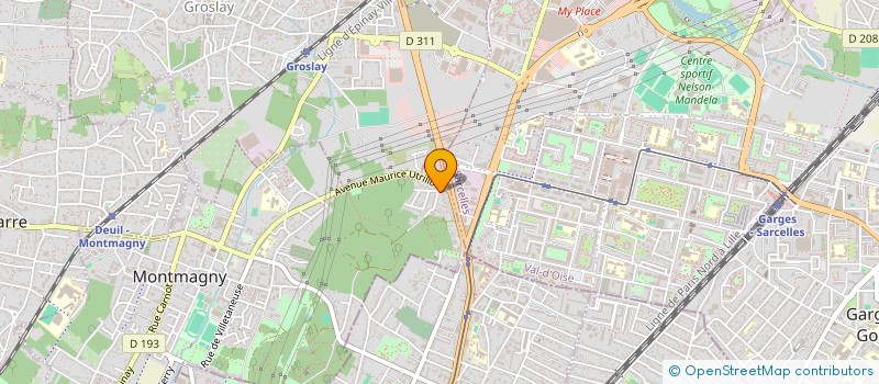 localisation de l'entreprise MONSIEUR ERICK DANTAS PARICE  MONTMAGNY