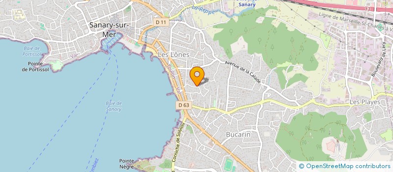 localisation de l'entreprise MONSIEUR ERICK GOMEZ ACOSTA à SIX-FOURS-LES-PLAGES