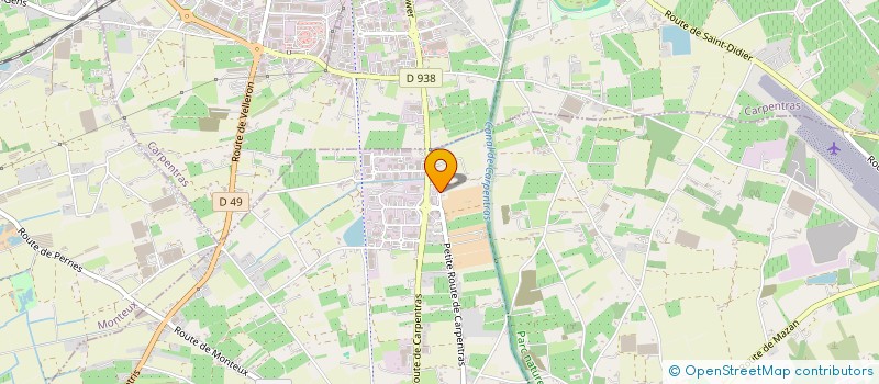 localisation de l'entreprise MONSIEUR ERICK HUDLER à PERNES-LES-FONTAINES