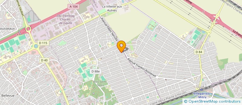 localisation de l'entreprise MONSIEUR ERICK ISCHARD  BELIN-BELIET