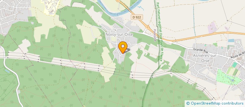 localisation de l'entreprise MONSIEUR ERICK LEGRIFFON  NOISY-SUR-OISE