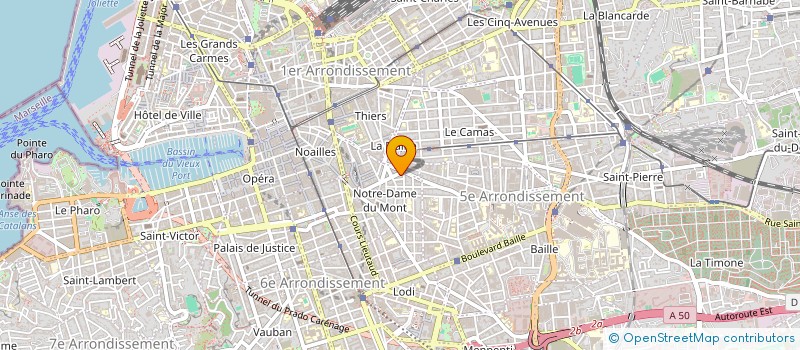 localisation de l'entreprise MONSIEUR ERICK LEITE BARROS  MARSEILLE