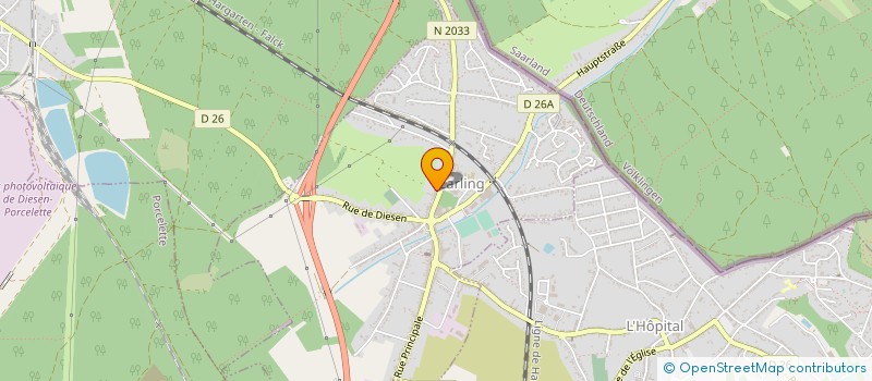 localisation de l'entreprise MONSIEUR ERICK LEROY  CARLING