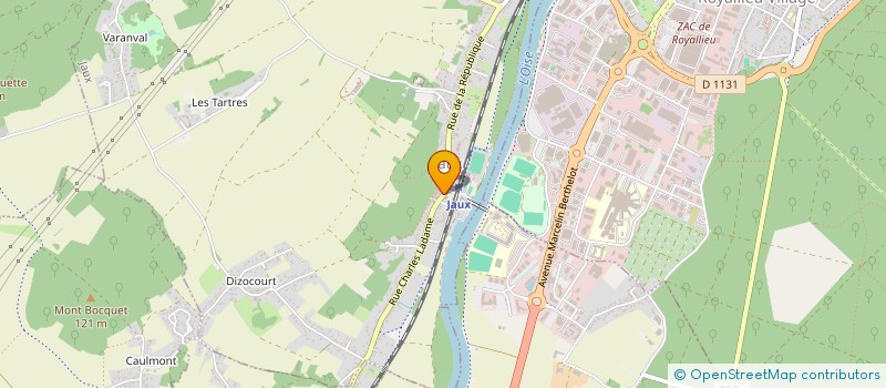 localisation de l'entreprise MONSIEUR ERICK LEVERT  JAUX