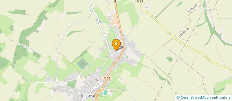 localisation de l'entreprise MONSIEUR ERICK MALIAR  BEAUVAL