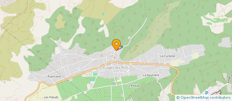 localisation de l'entreprise MONSIEUR ERICK MARIE  CUGES-LES-PINS