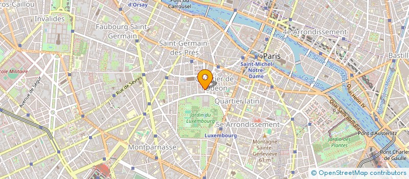 localisation de l'entreprise MONSIEUR ERICK MONJOUR  PARIS