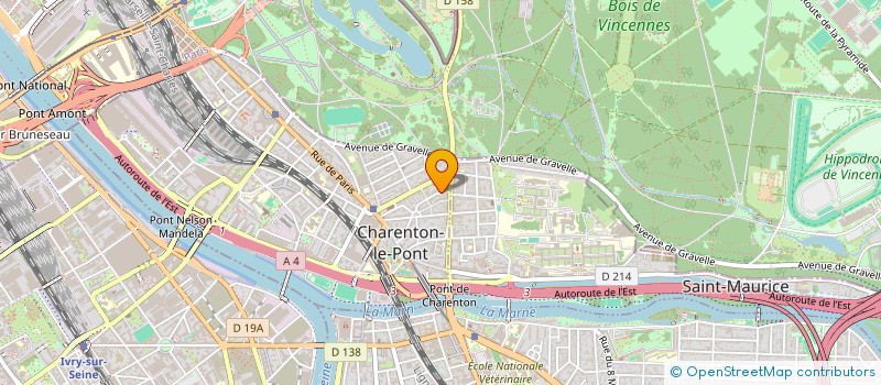 localisation de l'entreprise MONSIEUR ERICK NEMAUSAT à CHARENTON-LE-PONT