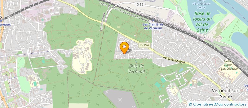 localisation de l'entreprise MONSIEUR ERICK OLIVETTI  VERNEUIL-SUR-SEINE