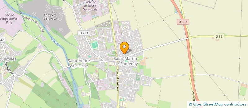 localisation de l'entreprise MONSIEUR ERICK PALIS  SAINT-MARTIN-DE-FONTENAY