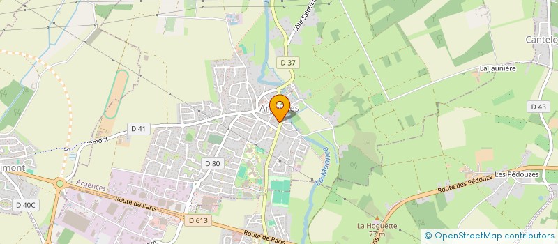 localisation de l'entreprise MONSIEUR ERICK SAID Y MEDINA  ARGENCES