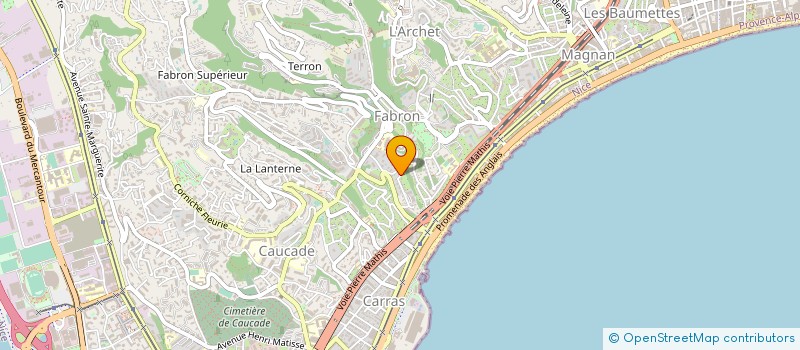 localisation de l'entreprise MONSIEUR ERICK SAMOYEAU à NICE