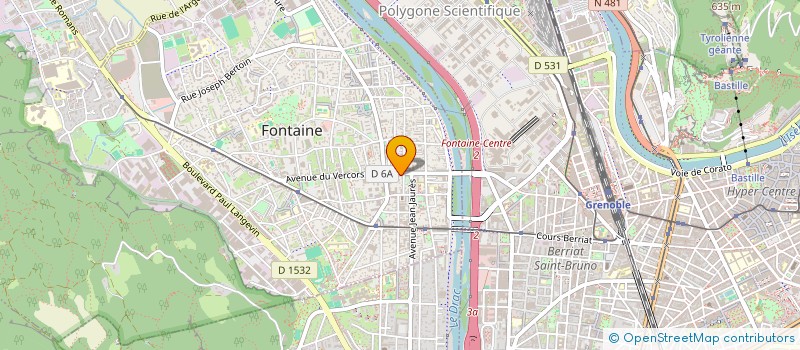 localisation de l'entreprise MONSIEUR ERICK SAND à FONTAINE