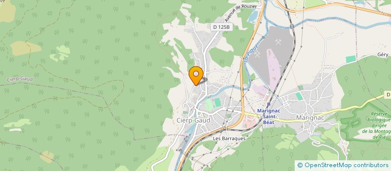 localisation de l'entreprise MONSIEUR ERICK SOULE  CIERP-GAUD