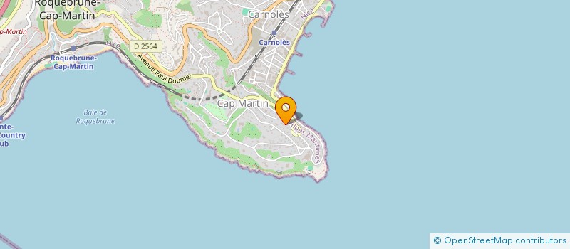 localisation de l'entreprise MONSIEUR ERICK STURM à ROQUEBRUNE-CAP-MARTIN