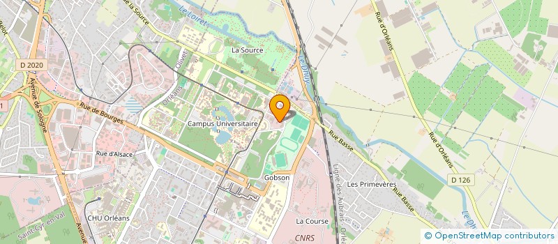 localisation de l'entreprise MONSIEUR ERICK TCHITAE  ORLEANS