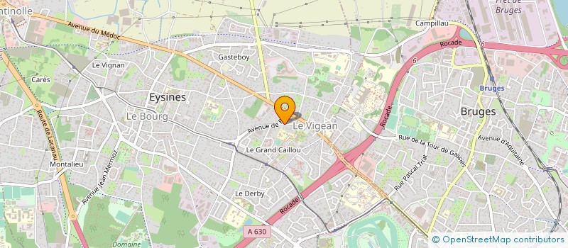 localisation de l'entreprise MONSIEUR ERICK TEYSSONNEAU  EYSINES