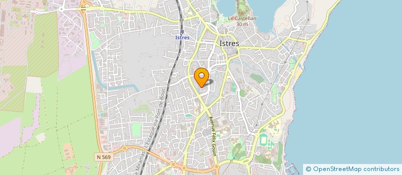 localisation de l'entreprise MONSIEUR ERICK TOCNY  ISTRES