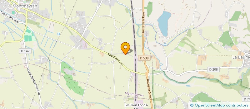 localisation de l'entreprise MONSIEUR ERICK VALLA  UPIE