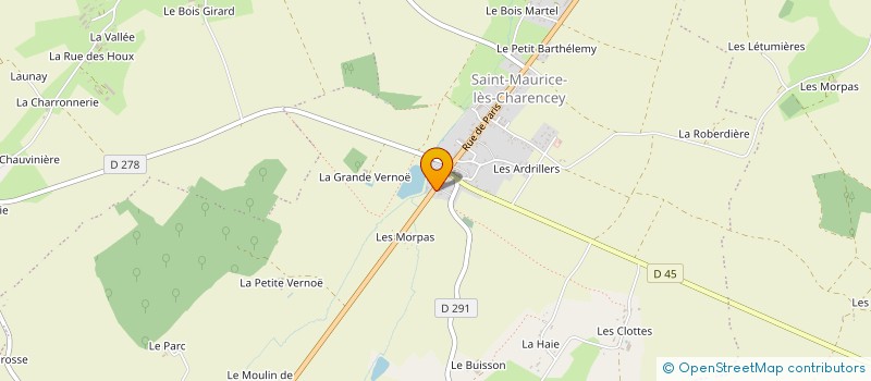 localisation de l'entreprise MONSIEUR ERICK VALLAUD à CHARENCEY