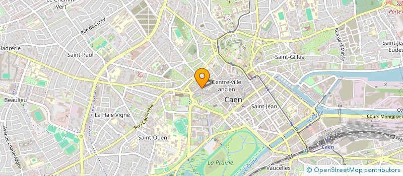 localisation de l'entreprise MONSIEUR ERICK VIBET à CAEN