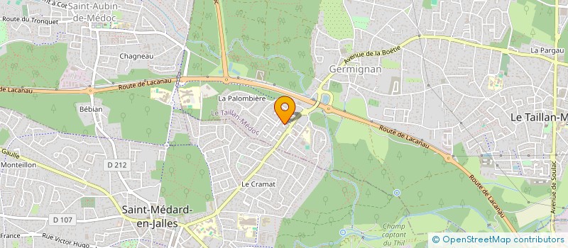 localisation de l'entreprise MONSIEUR ERICK VILLARUBIAS  LE TAILLAN-MEDOC