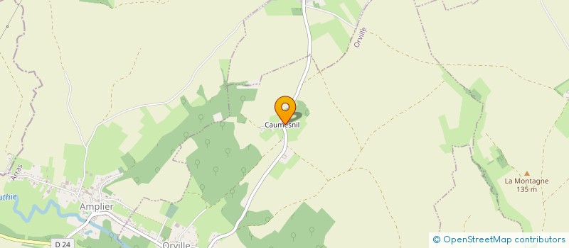 localisation de l'entreprise MONSIEUR ERICK WATRE  ORVILLE