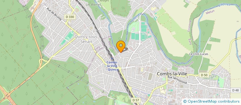 localisation de l'entreprise MONSIEUR ERICKSON MENDES MONTEIRO  COMBS-LA-VILLE