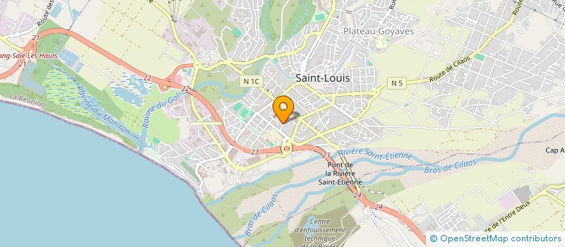 localisation de l'entreprise MONSIEUR ERICSON SINACOINDE à SAINT-LOUIS