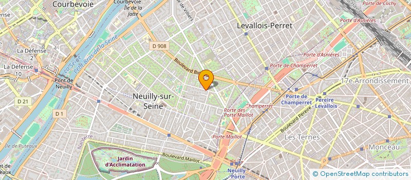 localisation de l'entreprise MONSIEUR ERIE GARION à NEUILLY-SUR-SEINE