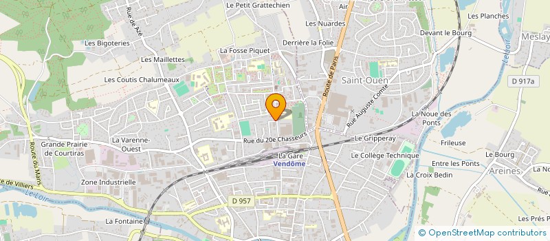 localisation de l'entreprise MONSIEUR ERIK ASILBEKYAN  VENDOME