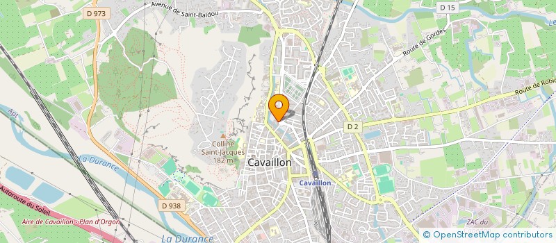 localisation de l'entreprise MONSIEUR ERIK AUVRY à CAVAILLON