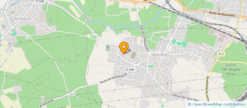 localisation de l'entreprise MONSIEUR ERIK BACHE-WIIG  MANDUEL