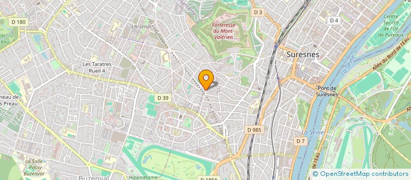 localisation de l'entreprise MONSIEUR ERIK BAROUX à SURESNES