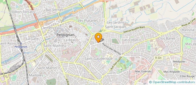 localisation de l'entreprise MONSIEUR ERIK BERTRON à PERPIGNAN