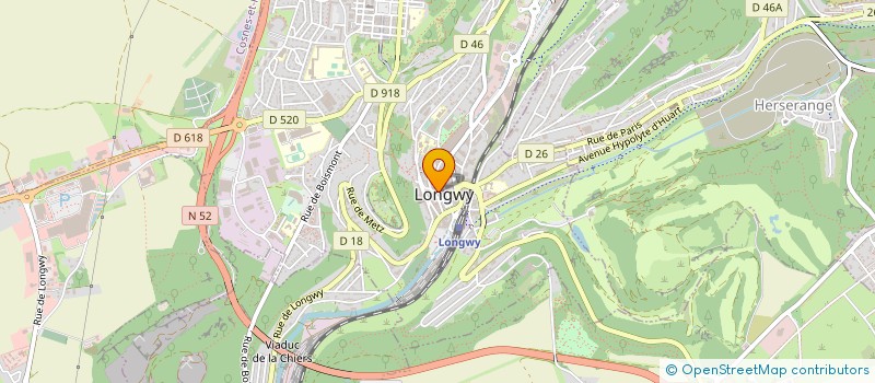 localisation de l'entreprise MONSIEUR ERIK BULCIAGHY à LONGWY