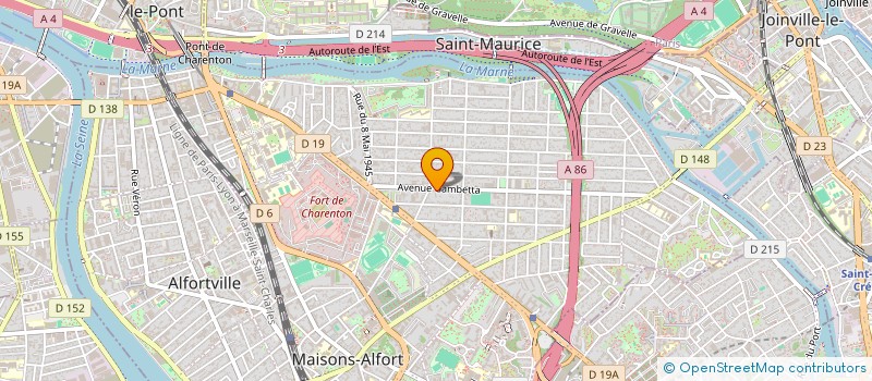 localisation de l'entreprise MONSIEUR ERIK CAUFIELD à MAISONS-ALFORT