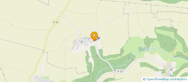 localisation de l'entreprise MONSIEUR ERIK CERVOISE  LESGES