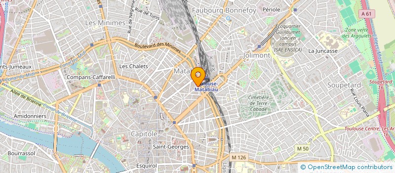 localisation de l'entreprise MONSIEUR ERIK CHATELAIN à TOULOUSE