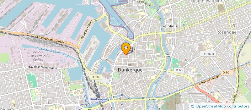 localisation de l'entreprise MONSIEUR ERIK COHIDON à DUNKERQUE