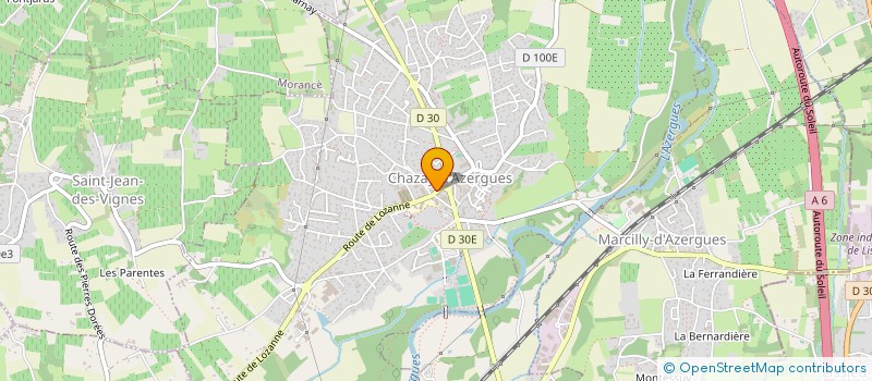 localisation de l'entreprise MONSIEUR ERIK DAM  CHAZAY-D'AZERGUES