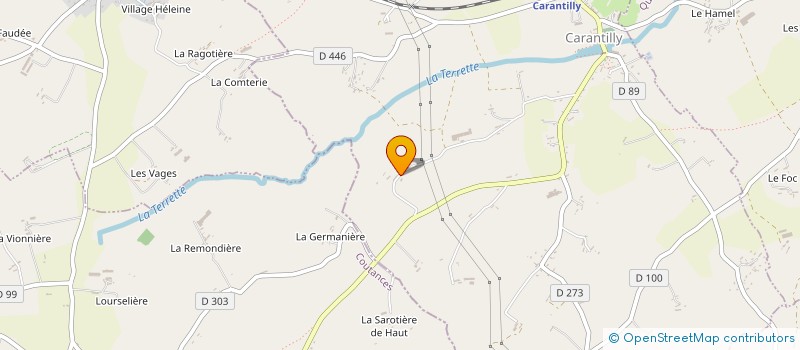 localisation de l'entreprise MONSIEUR ERIK DUFORT  CARANTILLY