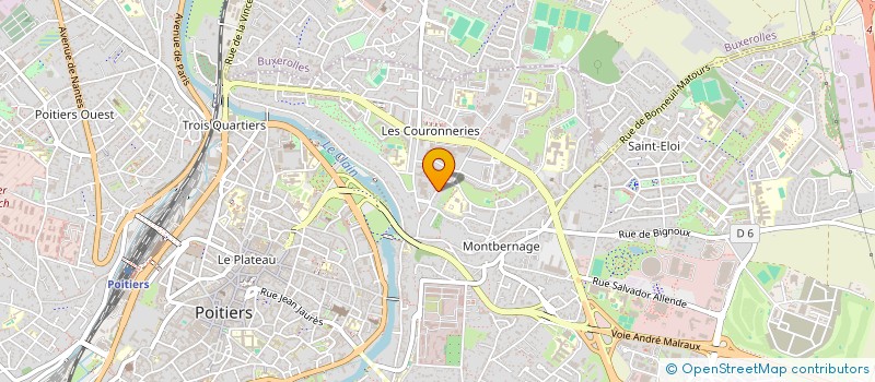 localisation de l'entreprise MONSIEUR ERIK ETIEN à POITIERS
